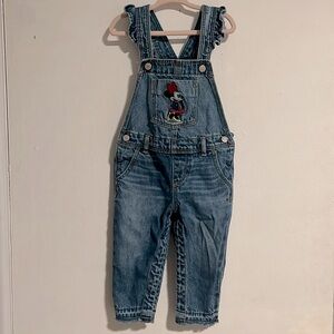 Gap Minnie Mouse Overalls|Size 2T